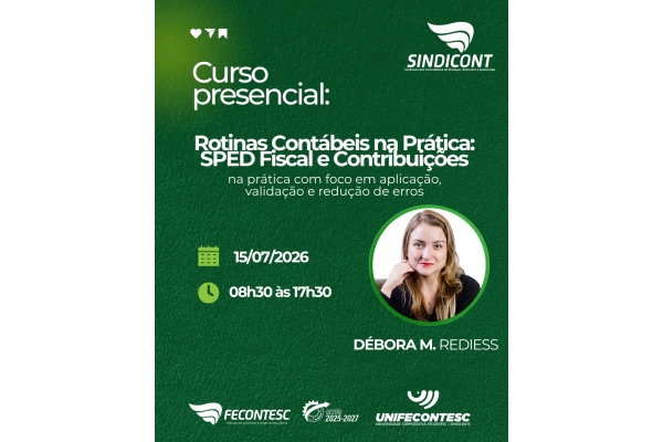 Rotinas Contábeis na Prática: SPED Fiscal e Contribuições SPED Fiscal e EFD Contribuições na prática com foco em aplicação, validação e redução de err