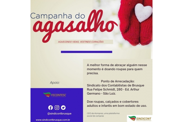 CAMPANHA DO AGASALHO