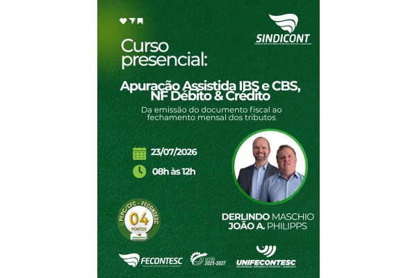Apuração Assistida IBS e CBS, NF Débito & Crédito Da emissão do documento fiscal ao fechamento mensal dos tributos